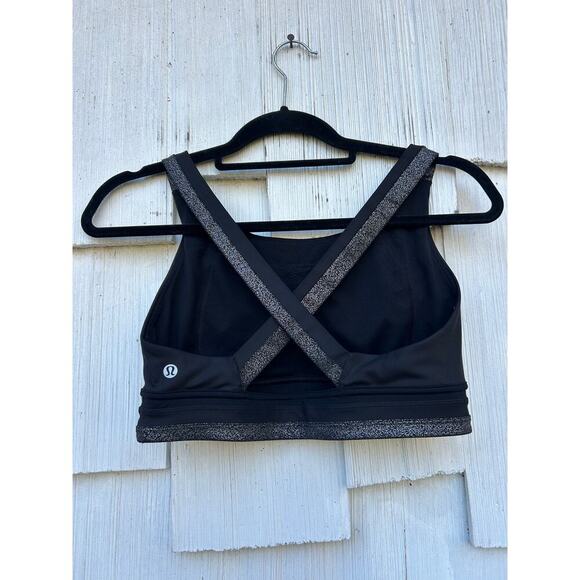 Lululemon Power Position Bra Black 8 - Picture 8 of 9